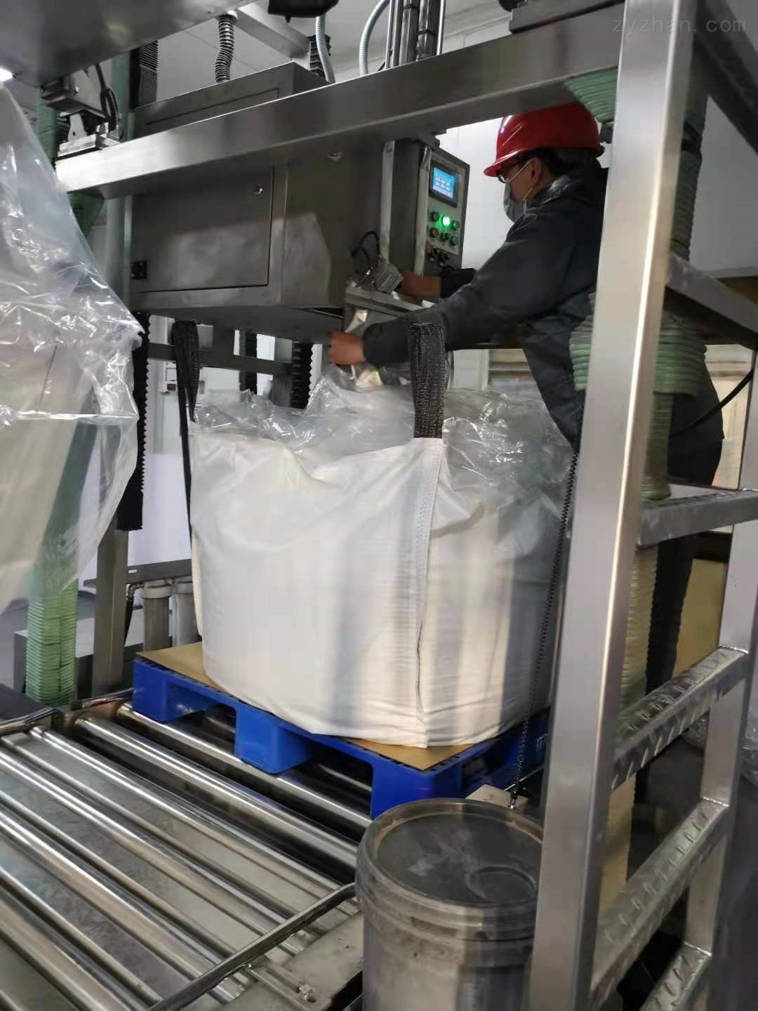 普洱锂电原材料吨袋真空包装机
