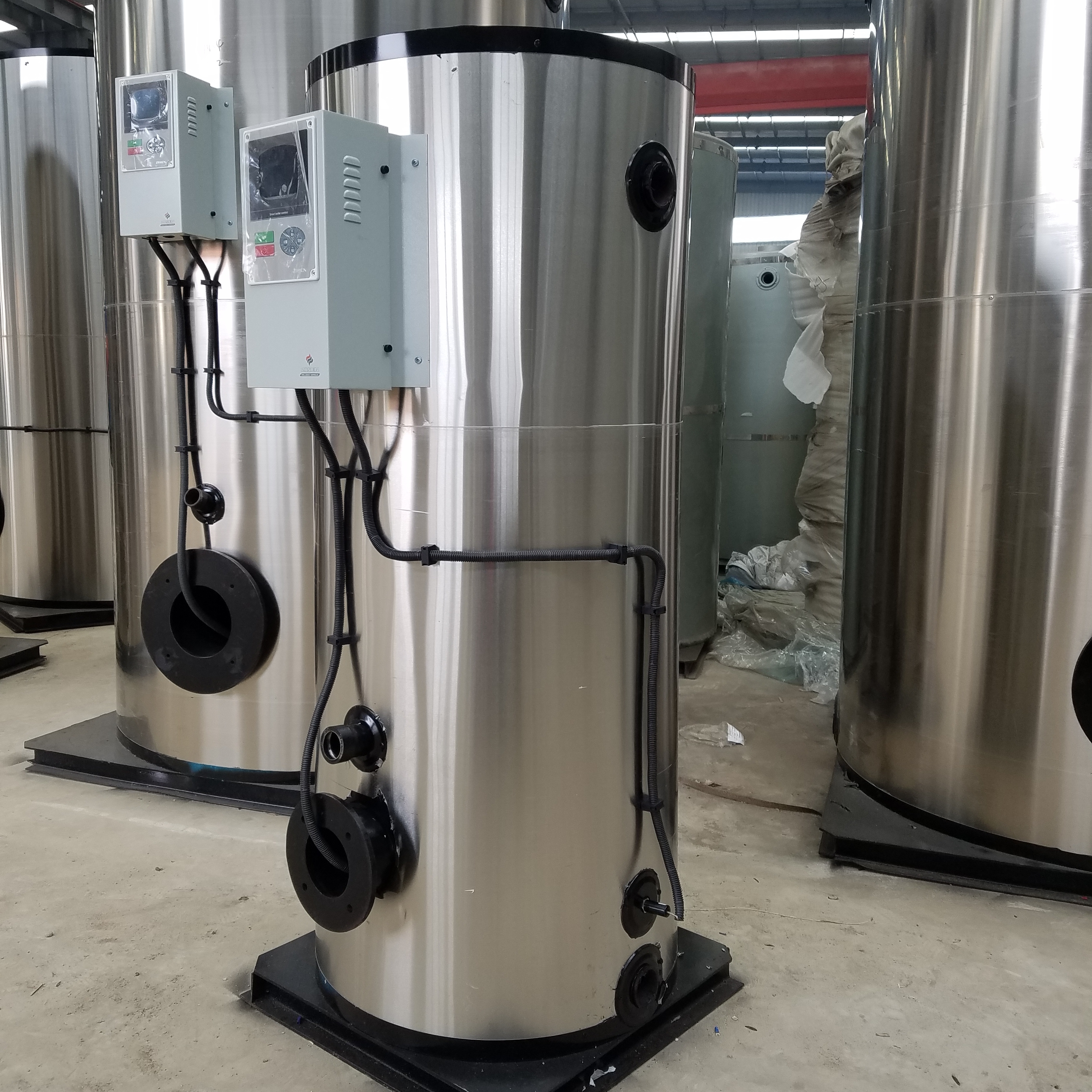 供应大康锅炉半吨立式燃气蒸汽锅炉