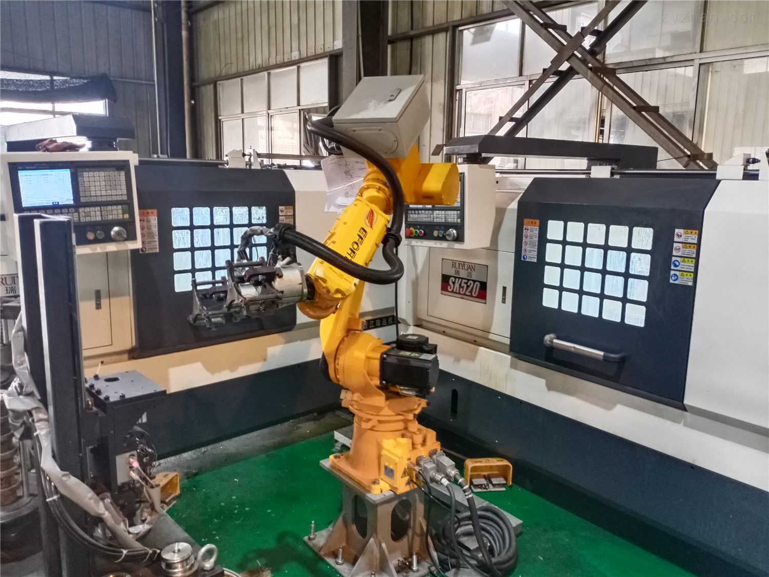 数控车床机器人技术提高耐腐蚀化工泵行业产能和质量_制药网