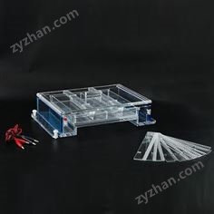 北京六一瓊脂糖水平電泳槽DYCP-34A
