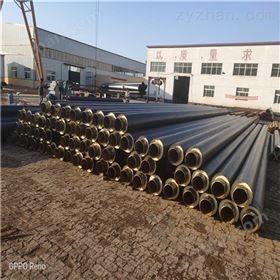 管徑377*7預(yù)制聚氨酯保溫管加工