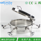 不銹鋼快開衛(wèi)生級人孔